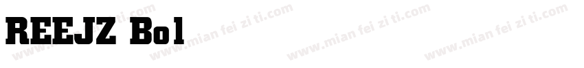 REEJZ Bold字体转换